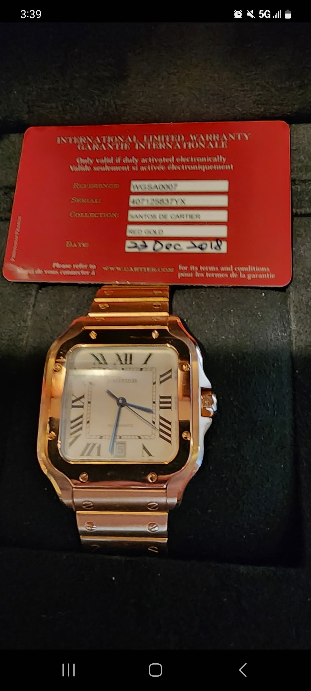 Cartier Santos de Cartier